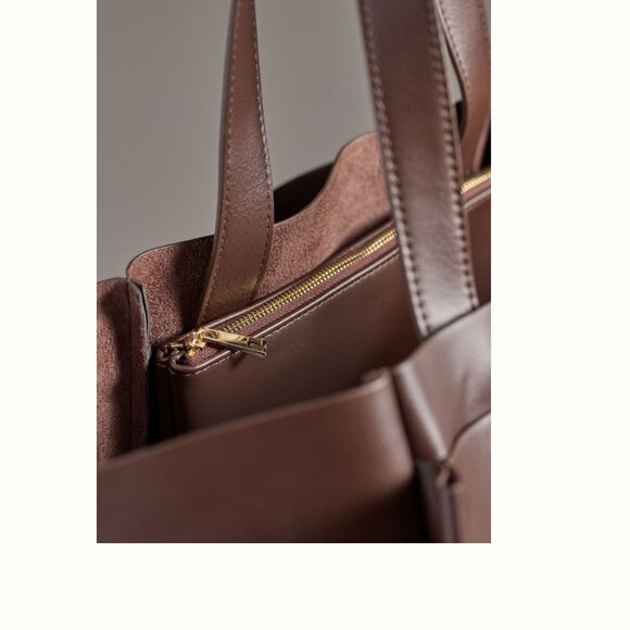 Anthropologie The Ella Pocket Tote Bag New with tags! Retails for $118 - Picture 3 of 6